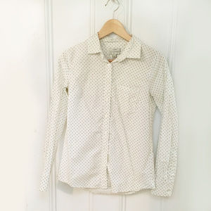 Women's J.Crew Button Down Boy Shirt (00)